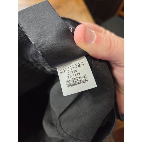 Mott and Bow High  RISE SKINNY ORCHARD JEANS In Dark Grey  Sz 29x28 - Picture 5 of 6